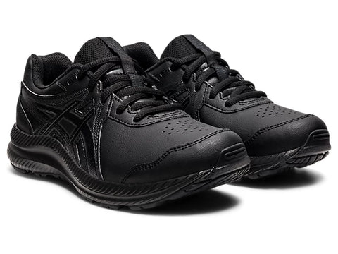 Leather asics running outlet shoes
