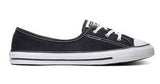 Converse WOMENS ALL STAR DAINTY BALLET SLIP Black/White