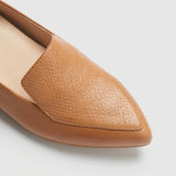 Frankie4 FAYE Tan Reptile Emboss