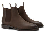 Julius Marlow GAUCHO Brown Waxed Suede