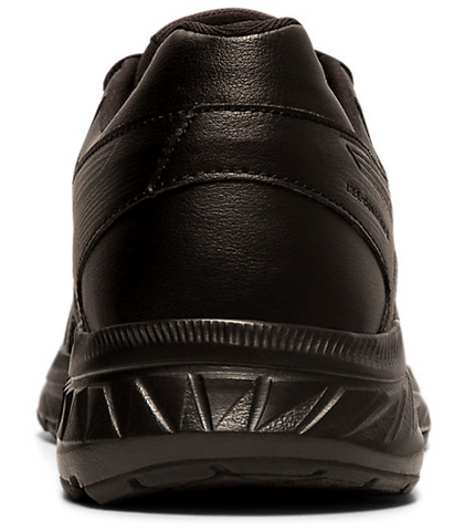 Asics black 2025 leather womens shoes