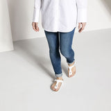 Birkenstock GIZEH BIRKO-FLOR White