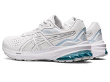 Asics WOMENS GT-1000 LEATHER 2 (D WIDE) White/White