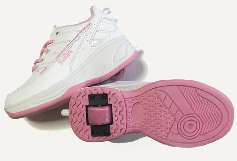 ROLLER SHOES Pink/White