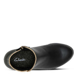 Clarks JADA Black/gold trim