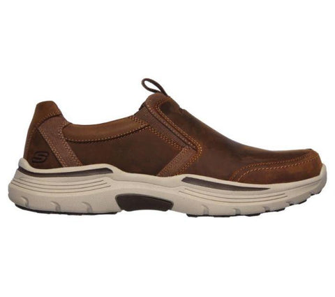 Skechers MEN'S RELAXED FIT EXPENDED-MORGO Dark Brown