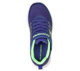 Skechers KIDS MICROSPEC TEXLOR Navy/Lime