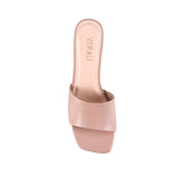 Verali NICKY MID HEEL MULES - Blush