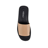 Verali RASCAL FLATFORM SLIDES - LIGHT CAMEL SMOOTH