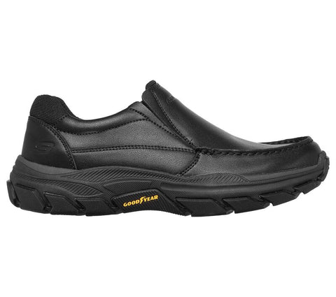 Skechers MEN'S RELAXED FIT- RESPECTED CATEL Black