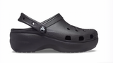 Crocs WOMEN'S CLASSIC PLAFORM CLOG Black