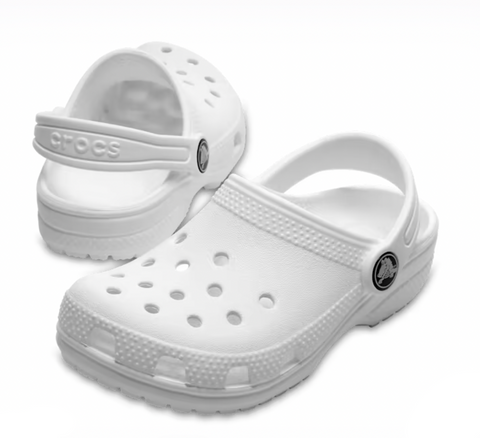 Girls size deals 4 white crocs