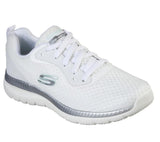 Skechers WOMEN'S BOUNTIFUL White/Silver