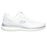 Skechers WOMEN'S BOUNTIFUL White/Silver