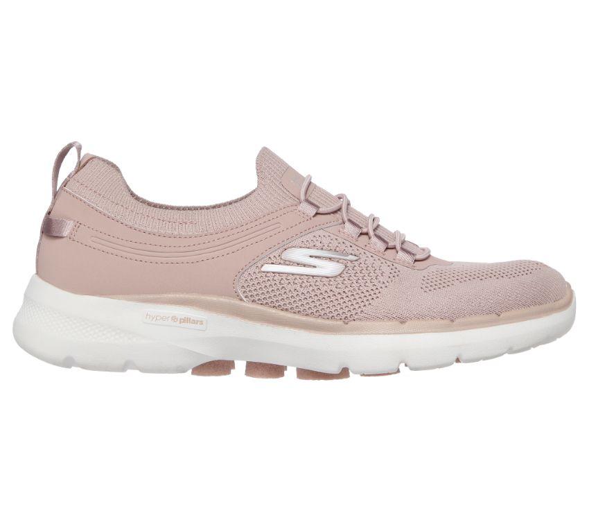 Skechers WOMEN'S GOWALK 6 - SUMMER SPARKS Mauve – Sesto Shoex