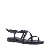 Siren BILBY STUDDED SANDALS - Black
