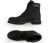 Timberland CLASSIC WOMENS 6-Inch Premium Waterproof Boots Black Nubuck