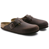 Birkenstock BOSTON LEATHER Habana CLOGS