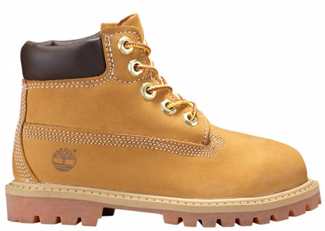 Timberland Toddler 6-Inch PREMIUM Waterproof Boots Wheat Nubuck