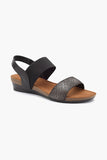 Silver Lining HANNAH PRINT Black