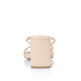 Verali NASHVILLE STRAPPY MULES - Nude Smooth