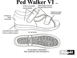 Propet PED WALKER SANDAL WPED6 Taupe