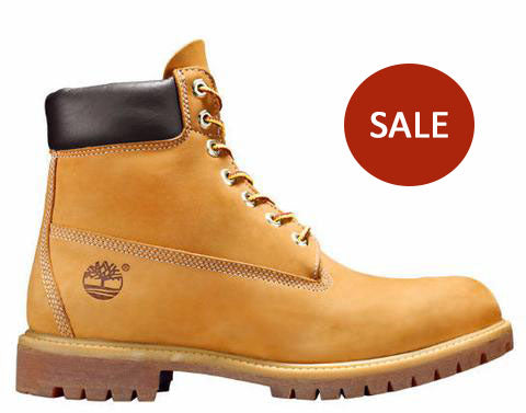 Timberland CLASSIC MENS 6-Inch Premium Waterproof Boots Wheat Nubuck