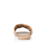 Verali RILEY QUILTED SLIDE Dark Camel
