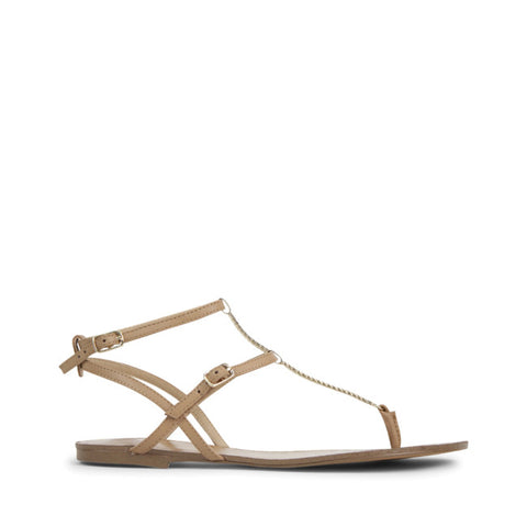 Siren SERRA T- BAR SANDAL - Light Tan