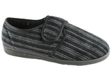 Grosby THURSTON Black Slipper